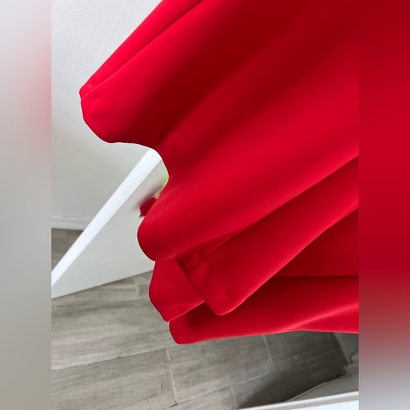 Aqua red gown (size 6) - Picture 7 of 13